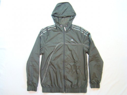 Adidas Chrome Windbreaker Jacke Herrenjacke Sportjacke olive/grau