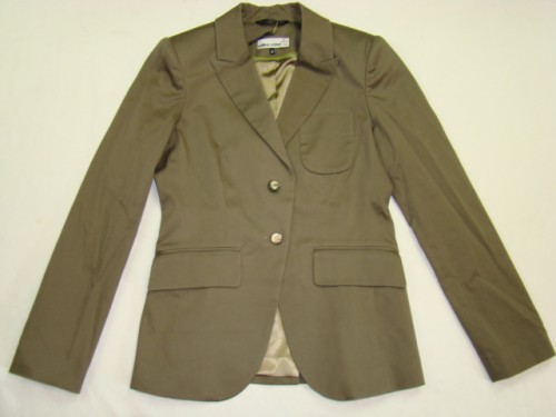 Gallina Colori by Lybwylson eleganter Blazer lang Jacke Damenblazer Damenjacke olivgr�n