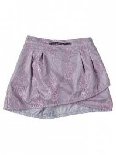 Patrizia Pepe Rock mit Spitze flieder