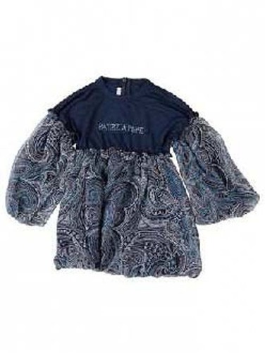 Patrizia Pepe Ballon Kleid dunkelblau