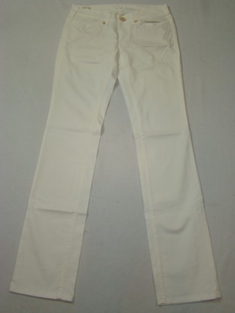 NFY 267 Straight Cut Hose Damenhose wei�