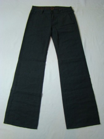 NFY 163 Bootcut Damen Jeans Hose Jeanshose Damenjeans Damenhose dunkelgrau