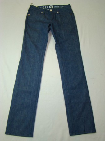 NFY 255 Straight Cut Jeans Jeanshose Damenjeans Hose blau