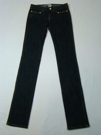 NFY 227 R�hrenjeans Damen Jeans Jeanshose Damenjeans Damenhose Hose dunkelblau 