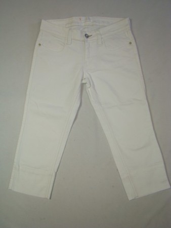 Meltin�Pot Minny Caprihose wei� Damenjeans Designerjeans