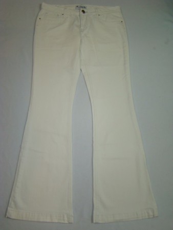 Meltin�Pot Nappy Schlaghose wei� Damenjeans Designerjeans