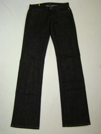 Meltin�Pot Mesh Straight Leg Jeans Damenjeans Jeanshose Damenhose schwarz