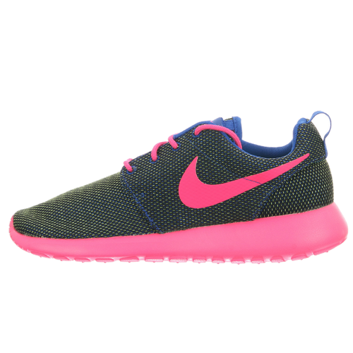 Nike Rosherun Sneaker Schuhe schwarz/blau/pink 511882-467