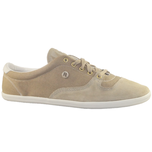 Reebok Plimton Classic Leather/Canvas Schuhe Sneaker beige/weiss V55461