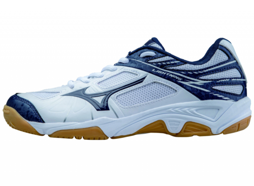 Mizuno Lightning Star Z J Indoor Hallenschuhe Handballschuhe wei/blau