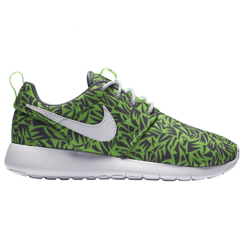 Nike Roshe One Rosheone Print GS Sneaker Schuhe gr�n/grau/wei� 677782-009