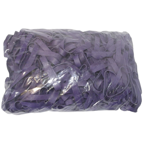 1 kg Gummiringe lila 50 mm � 1,2 x 10 mm breit