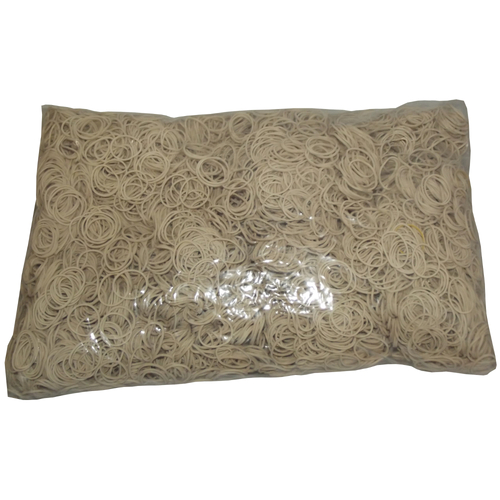 1 kg Gummiringe wei� 30 mm � 1,2 x 1,2 mm breit