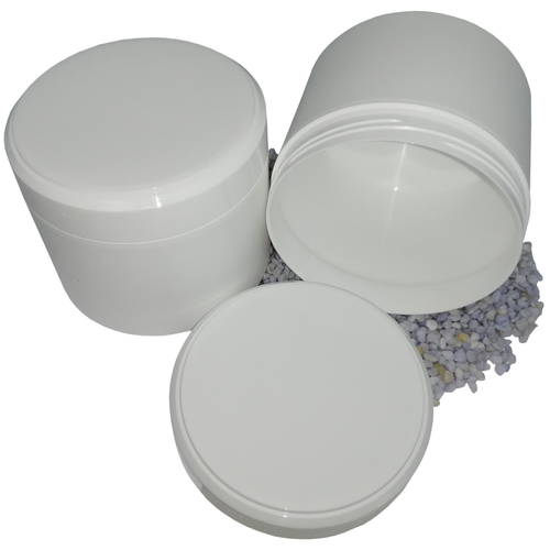 10 Salbendose Schraubdosen mit Schraubdeckel Kruken Tabea stapelbar Wei� 350ml