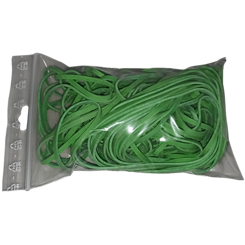 100 g Gummiringe gr�n 80 mm � 1,5 x 3 mm breit