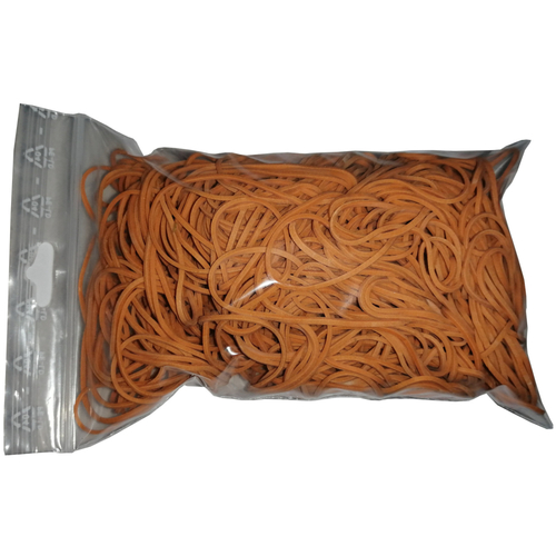 100 g Gummiringe orange 40 mm � 1,2 x 1,2 mm breit