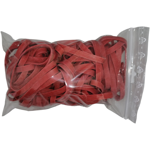 100 g Gummiringe rot 40mm � 1,2 x 5 mm breit