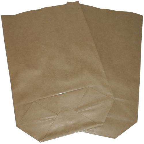 1000 Papierbeutel braun ohne Faden Bodenbeutel Papier 14x21 cm