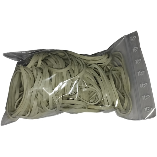 100g Gummiringe wei� 40 mm � 1,5 x 3 mm breit