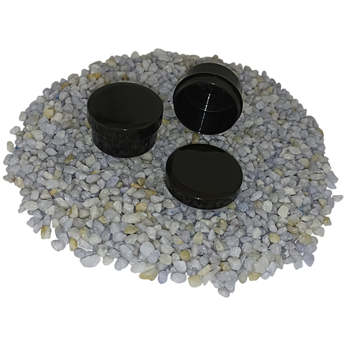 20 Salbendose Salbendosen Schwarz Tiegel 6 ml