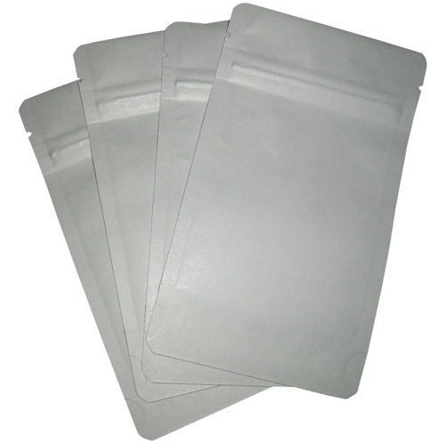 50 Aroma Beutel Druckverschlussbeutel Standbodenbeutel 110x185x65 wei�