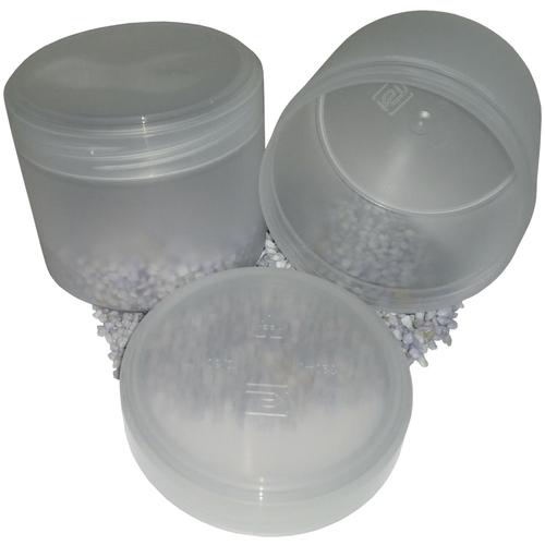 50 Salbendose Schraubdosen Schraubdeckel Tabea stapelbar Natur 350ml