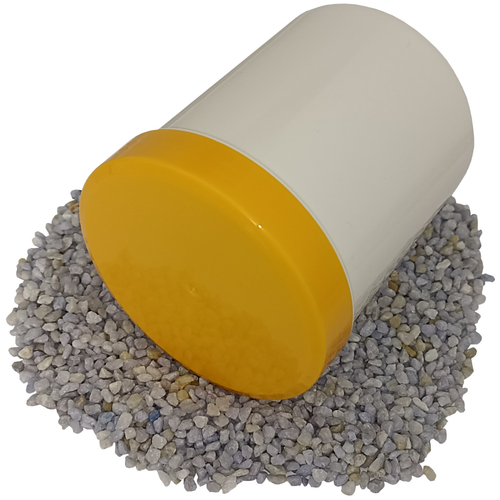 50 Salbendosen Salbenkruken 300 g 375 ml Deckel Orange