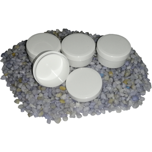 500 Salbendosen, Salbendose Probed�schen 5 g 6 ml Deckel wei�