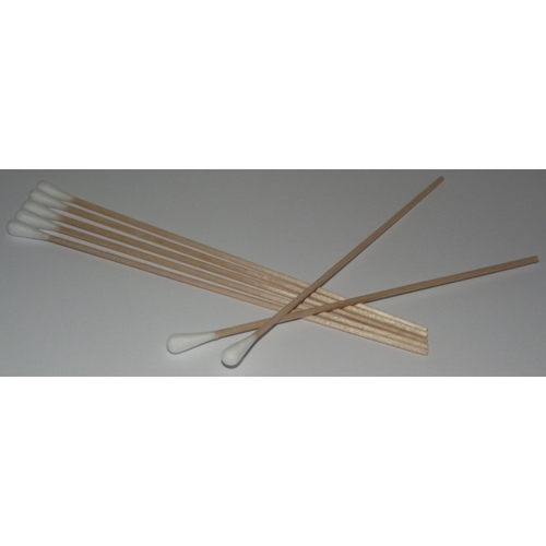 500 Wattest�bchen a Holz, 15 cm lang unsteril Reinigungsst�bchen