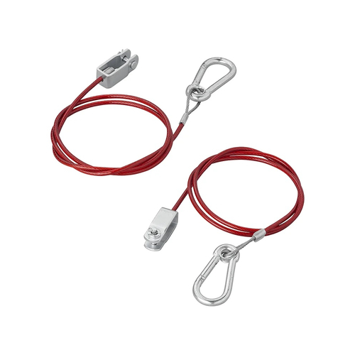 Abrei�seil 1M im Blister 1M mit Gabelkopf und Karabinerhaken