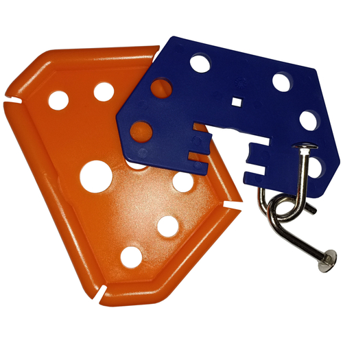 Anker Platte Befestigungsplatte Peggy Peg 1.0 6-tlg.