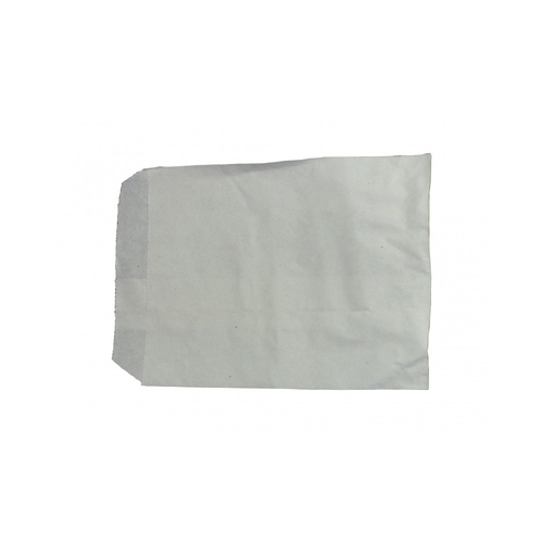 100 Papierbeutel wei� Flachbeutel Papier 9 x 12 cm