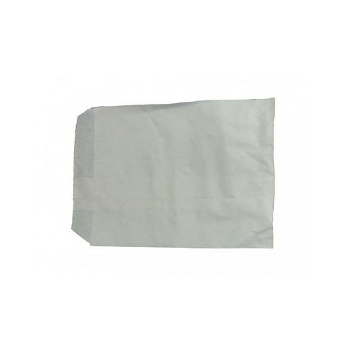 300 Papierbeutel wei� Flachbeutel Papier 9 x 12 cm