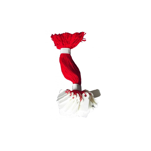 H�ngeetikett 10 x 23 mm Preisetiketten 500 St�ck Nr 1 roter Faden