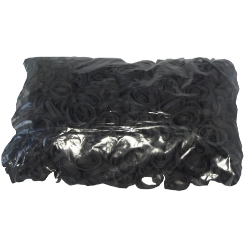 1 kg Gummiringe schwarz 25 mm � 1,2 x 5 mm breit