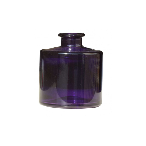 Flaschenvasen lila Vase rund