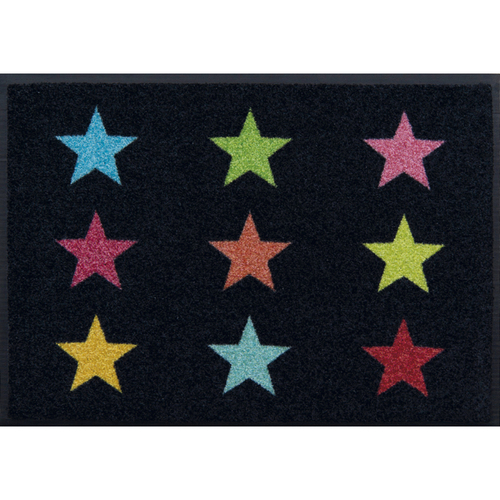 Easy-Clean Fu�matte >>Colourful Stars
