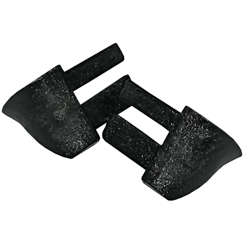 Endkappen 2 St�ck S4 Fenster schwarz