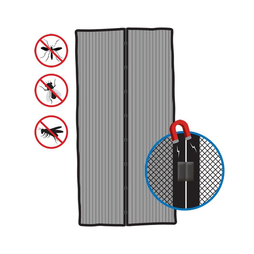 Fliegengittert�r mit Magnetverschluss