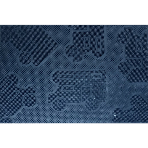 Fu�matte Camper schwarz PP matt 40x60cm