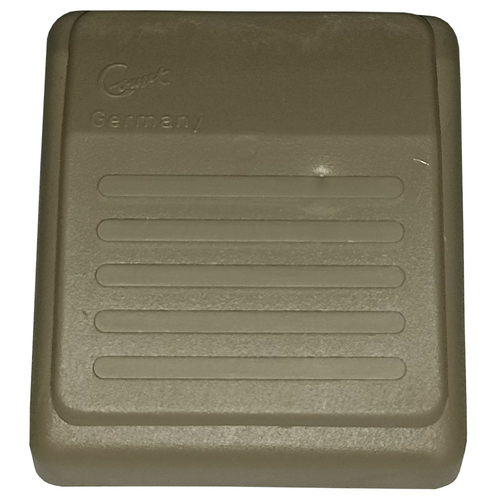 Fu�schalter eckig f�r Tauchpumpen 12V Comet hellbraun