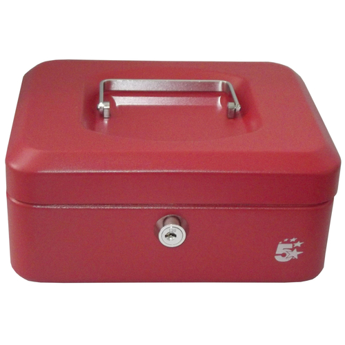 Geldkassette 5 Star Rot 3 Geldf�cher