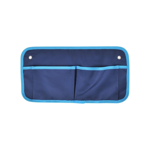 H�ngeaufbewahung 2 F�cher 40x20cm blau UV-best�ndig faltbar Wohnmobil Caravan
