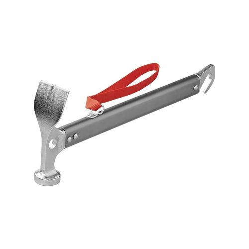 Hammer mit Heringzieher mit Aluminiumgriff und Farbschnur