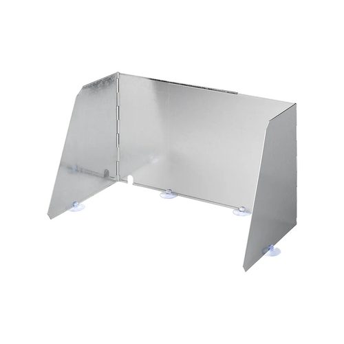 Koch-Windschutz 3-teilig Stahl faltbar + ausziehbar 37/70 x 32 x 28 cm