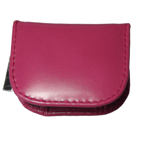 Reiseapotheke Leer 10er Pink echtes Leder