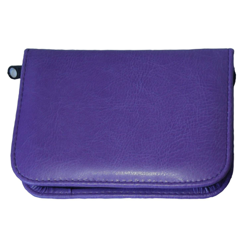 Reiseapotheke f�r Sch�sslersalze ohne Gl�ser 12er Lila Kunstleder