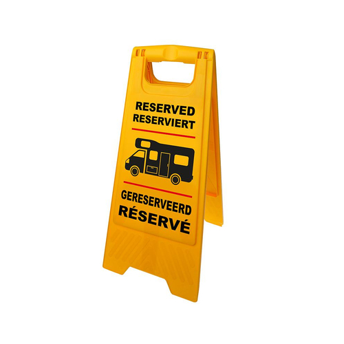 Markierungsschild Reserviert f�r Reisemobil