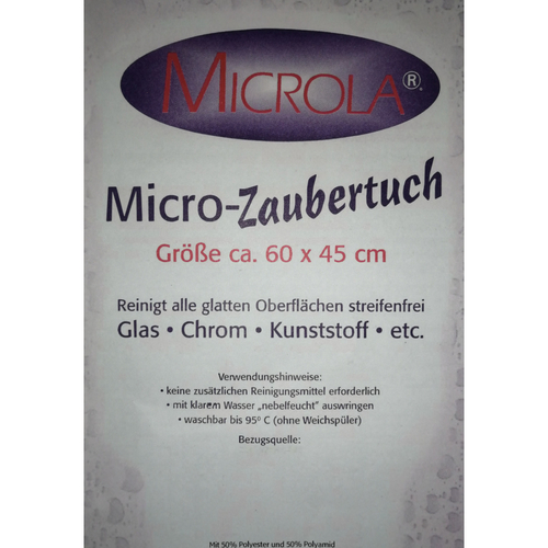 Micro Zaubertuch Microla Tuch, 3 T�cher im Set, ca 60x45 cm