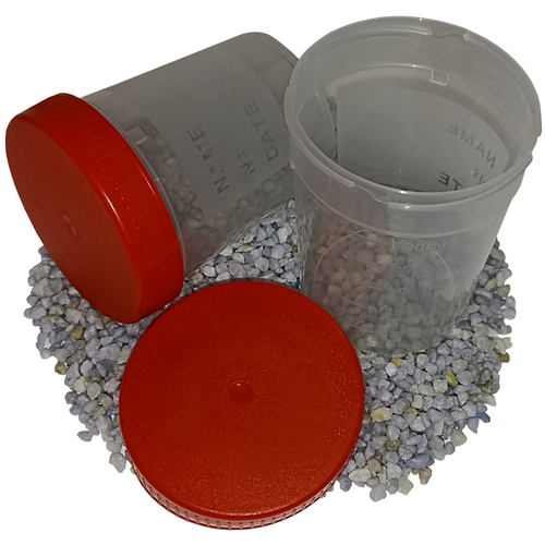 50 Urinbecher 125 ml Probebecher